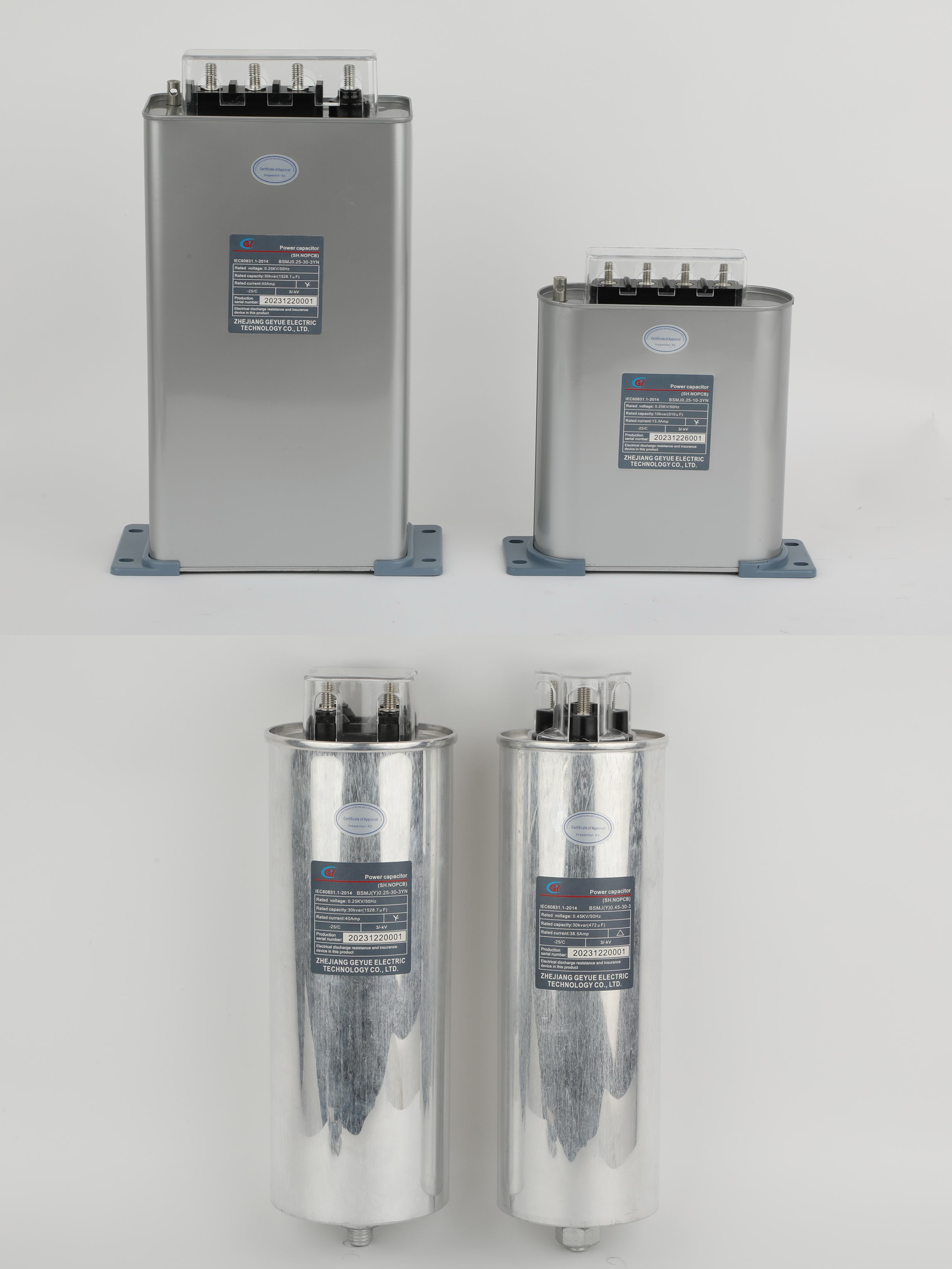 ¿Cuáles son las señales claras de que un banco de condensadores ha llegado al final de su vida útil y requiere un reemplazo inmediato?