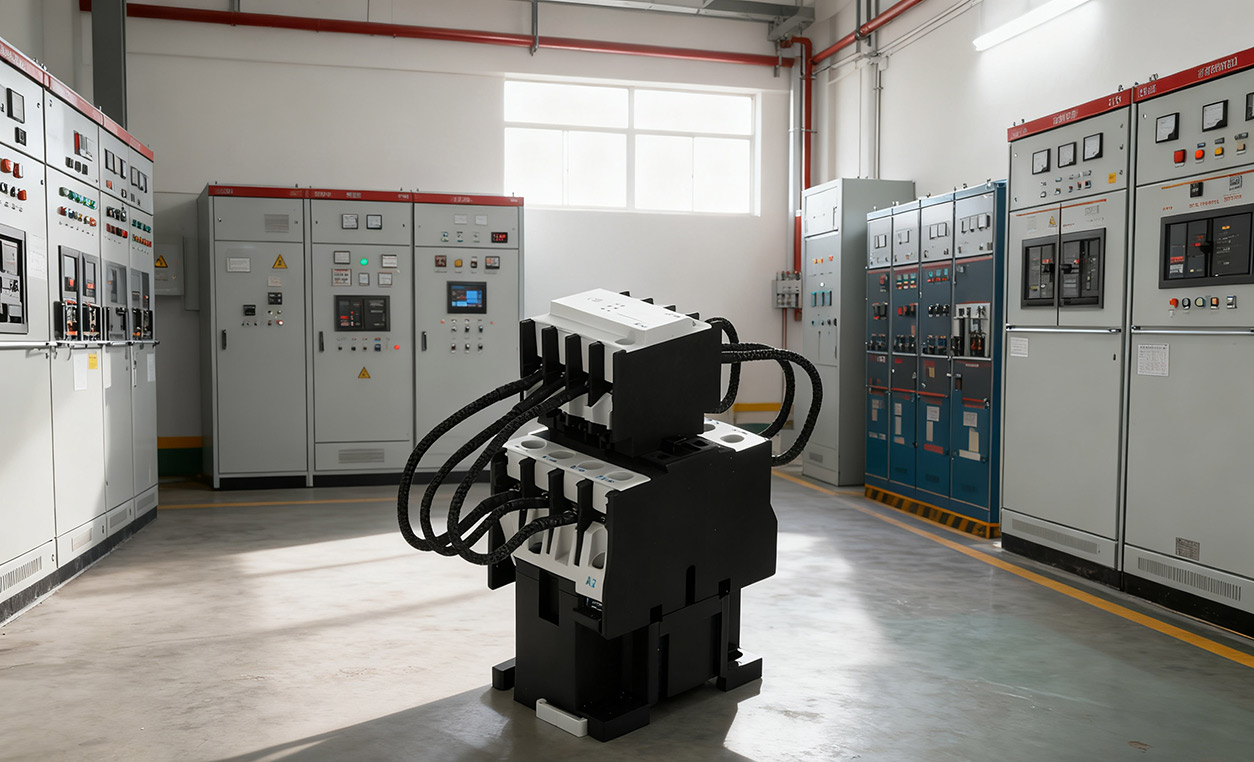 ¿Qué diseños especiales tiene el sistema de circuito magnético del contactor de la serie CJ19 para hacer frente a la mayor fuerza electromagnética y tensión térmica generada por las conmutaciones frecuentes?