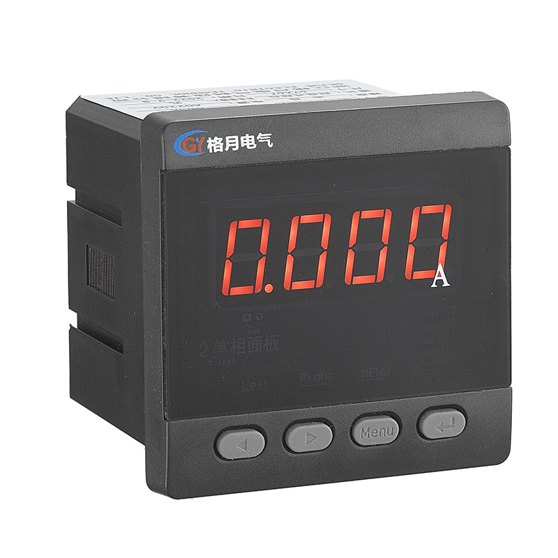 GY1941-K1 LED LCD AC DC RS485 Amperio único de fase