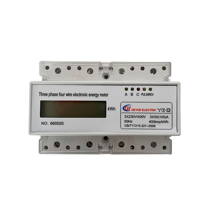 GY7PLCD Tres fase Four Wire 7p Medidor de energía electrónica LCD
